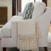 Alpaca Tassel Throw - Image 2
