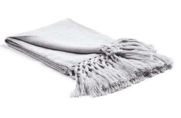 Alpaca Tassel Throw