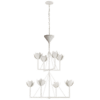 Alberto Medium Two Tier Chandelier