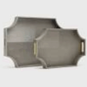 Cut Corners Silk Tray