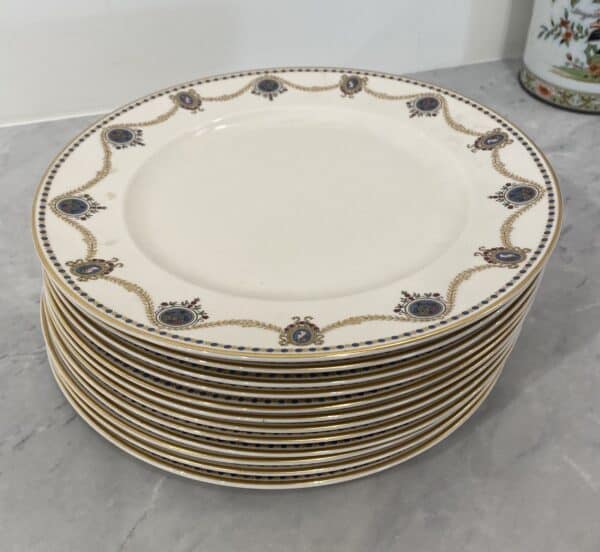 Neo-Georgian Style Dinner Plates (set of 12)