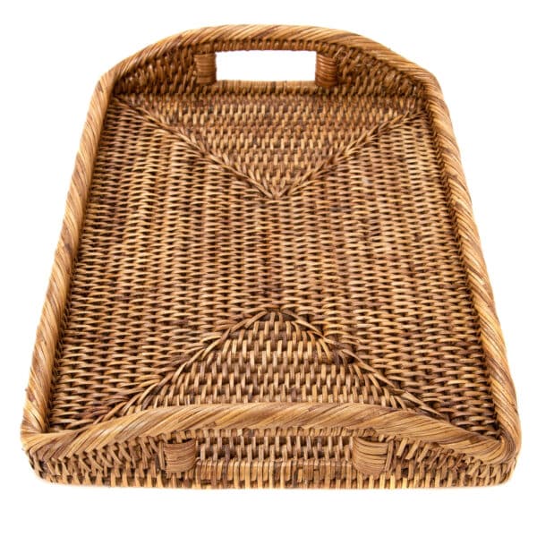 Small Rattan Serving Tray