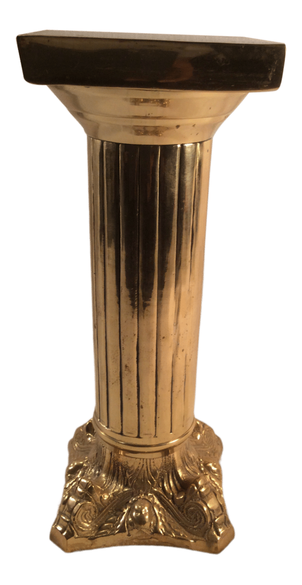 Brass Column Pedestals (pair) - NFS