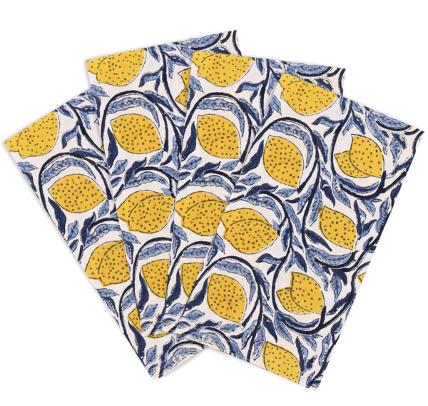 Palermo Azure Napkins (set of 4)