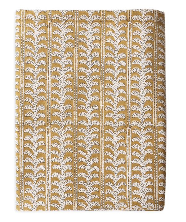 Luxor Saffron Tablecloth